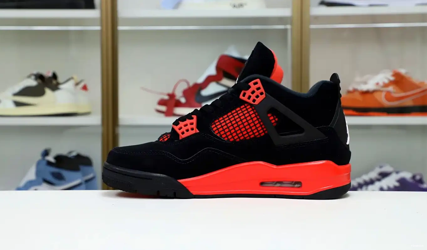 AIR RETRO 4 'RED JORDAN THUNDER' 0625